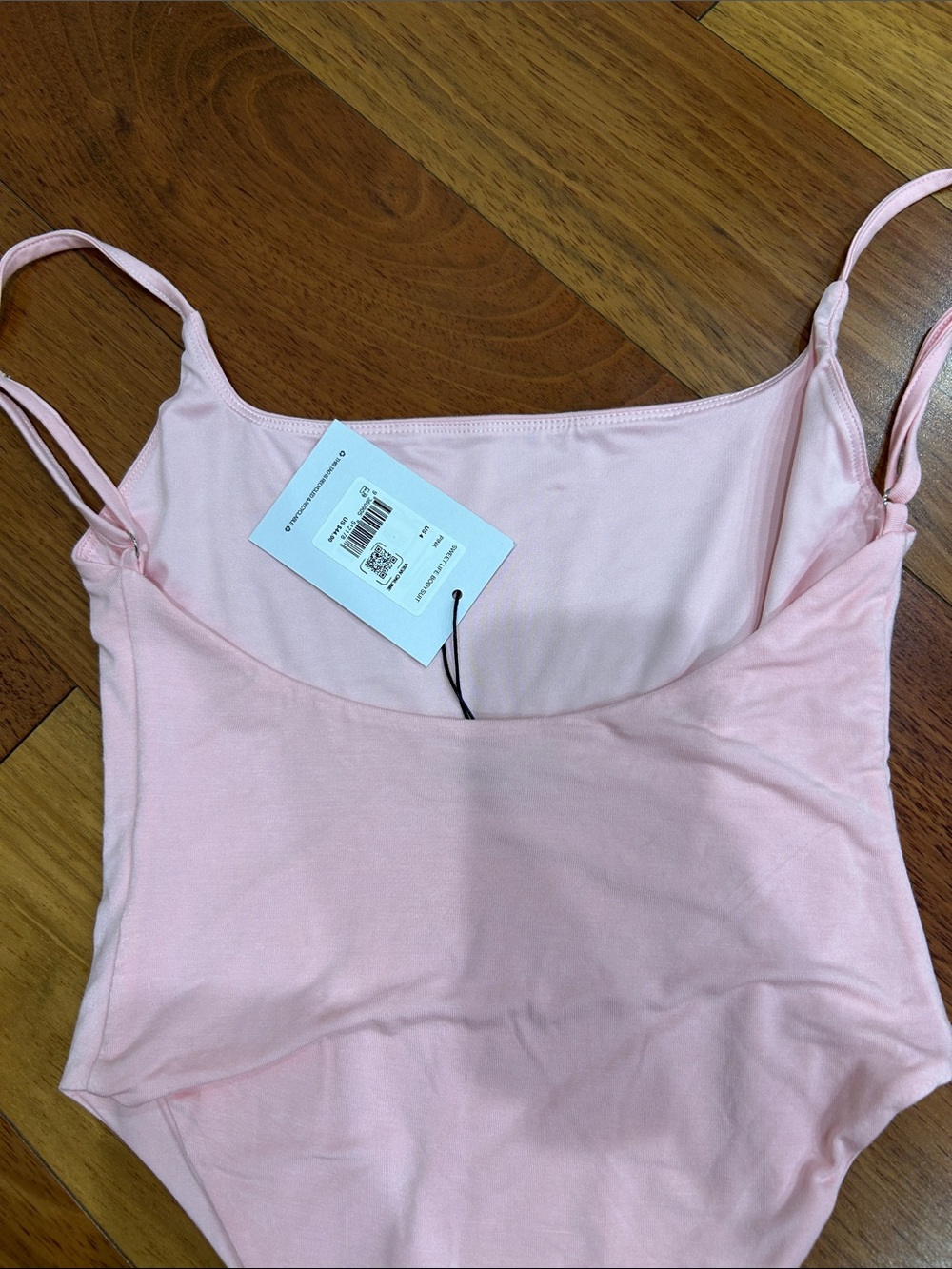 Ladies size 4 new with tags princess Polly pink bodysuit - Picture 8 of 12